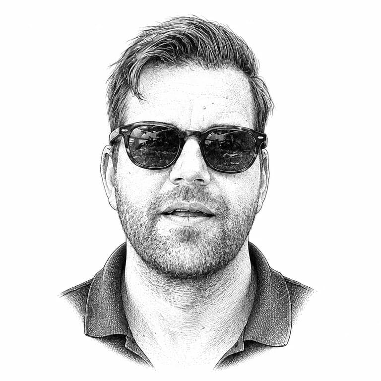 Pen portrait of Markus Larsson