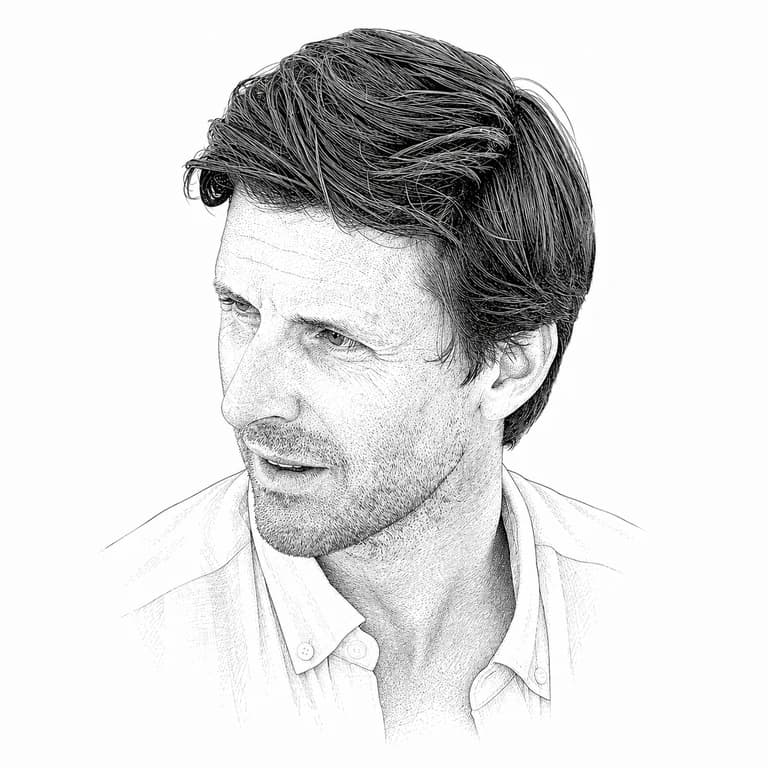 Pen portrait of Stian S. Sæther